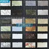 Láminas de Mármol Natural, Muestra Disponible: Travertino de 15*15 en Blanco, Negro, Gris, Marrón, Tonos Oscuros y Claros para Muebles, Cubiertas de Mesa de Comedor y Piedra para Paredes
