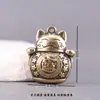 Llavero Creativo de Gato de la Suerte, Colgante de la Fortuna, Adorno de Llavero de Coche Personalizado Estilo Chino, Regalo Colgante