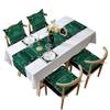 Pano decorativo de Natal Amazon comércio exterior linho toalha de mesa toalha de mesa Lua longa toalha de mesa esteira travesseiro combinação atacado