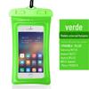 Natação Drifting Mergulho Profundo IPX8 Airbag Bolsa à Prova d'Água Telefone Celular Inflável Saco à Prova d'Água Telefone Celular Transparente Saco à Prova D'Água