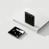 Novo Mini Espelho Transfronteiriço Carregamento Rápido 120W com Cabo Embutido Power Bank Display Digital Ultra Fino Compacto Impressão para Presente