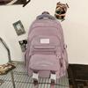 Novedad Mochila Escolar de Alto Valor Linda para Niña Escuela Secundaria Preparatoria Ligera Moderna Dos Piezas Mochila de Gran Capacidad