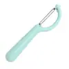Pelador de Acero Inoxidable Pelador de Boca Lateral Cocina Multifuncional Papa Fruta y Verdura Artefacto Pelador Pelador de Frutas Rascador Melón