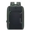 Mochila de Negócios Transfronteiriça Mochila para Viagem de Negócios Masculina Multifuncional de Alta Qualidade com USB Bolsa para Laptop de 15 polegadas Pode Imprimir Logo