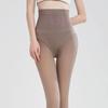 Calcetines de Hada de las Flores Luz de Agua pierna ligera artefacto femenino leggings cintura alta contracción de vientre levantamiento de cadera terciopelo grueso cálido pantalones de una pieza talla extra