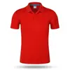 Roupas de Trabalho de Verão em Seda Gelo Camisas Polo Personalizadas Roupas de Trabalho de Manga Curta para Funcionários Camisetas Algodão Puro Camisas Culturais Estampadas com Logo Bordado