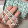 Renda de Orelha de Madeira 6mm Pequeno Pano Acessórios para Roupas de Boneca bjd ob11 Renda Franzida Elástica Babado Renda Elástica