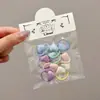 Ligas para el cabello de alta elasticidad para niñas pequeñas, cuerdas para el cabello de bebé y niños, accesorios para el cabello para trenzar de niñas, suaves con el cabello, diademas, accesorios para el cabello, diademas elásticas, adornos para el cabello