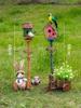 Esquina de plantas decorativas para patio al aire libre, micropaisaje, esquina natural, jardín de infancia, materiales ambientales, adornos creativos, jardín Mori
