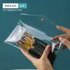 Bolsa de armazenamento transparente de PVC para pincéis de maquiagem, mini bolsa portátil para moedas de viagem, bolsa para pincéis de maquiagem e joias, fabricante