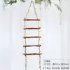 Jardim de Infância Ninho de Pássaro Decoração Suspensa Criativa Ambiental Estilo Floresta Material de Arranjo de Ambiente de Canto Natural Pingente Folha Verde Cipó Ninho de Pássaro