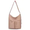 Bolso de Hombro Estilo Perezoso Estilo Coreano, Moderno y Versátil, Mochila Grande de Gran Capacidad para el Día a Día, Bolso Tote Personalizado para Mujer Estilo Japonés