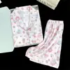 Pijama rosa suave y dulce para mujer, conjunto de shorts de manga corta de verano, ropa para el hogar, conjunto de dos piezas para dormitorios estudiantiles