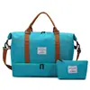 Nueva Bolsa de Equipaje Portátil Estilo Coreano Transfronteriza para Viajes de Corta Distancia Gran Capacidad Ligera Separación Seco y Húmedo Bolsa para Deportes y Fitness