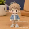 Llavero de goma suave de PVC de dibujos animados creativos figura de muñeca hecha a medida colgante tridimensional lindo llavero regalo personalización