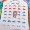 Nuevos Accesorios de Resina para Uñas Lazo DIY Accesorios para Uñas Pendientes Funda de Teléfono Móvil Accesorios para Uñas Usables