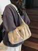2025 Nuevo Bolso de Hombro Plegable de Tela de Nylon Impermeable de Gran Capacidad con Cordón Bolso Cubo Cruzado para Viajes y Ocio