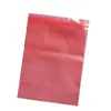 Saco Vermelho PE com Fecho Ziplock Saco Rosa Osso Saco Selado Antiestático Saco Plástico Colorido