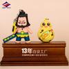 Long Zhiyu 16 Años Fabricante Hecho a Medida Llavero de Muñeco de Dibujos Animados de PVC Silicona Colgante Personalizado Proveedor de Alta Calidad