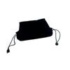 Soporte para tomar muestras para personalizar bolsa de terciopelo bolsa de almacenamiento con cordón, bolsa de terciopelo a prueba de polvo con logotipo impreso personalizado, bolsillo con solapa de cordón para pantalones