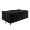 Cubierta para jardín exterior, cubierta para mesa y muebles de jardín, tela Oxford 210D, cubierta antipolvo, impermeable, cubierta solar para mesa y silla.