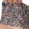 (1000 lotes) contas redondas olho de gato vidro de terra rara contas redondas olho de gato diy cristal contas soltas contas de vidro contas para colar