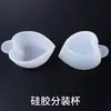 Molde de Resina de Cristal DIY Taza Mezcladora Taza Dispensadora Molde de Silicona Taza Medidora Taza Mezcladora de Resina Amapola Hecha a Mano