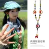 Collar de cuentas estilo étnico, Collar de diseño de nicho para vacaciones, Cadena para clavícula ligera de lujo de alta gama para mujer
