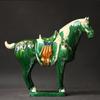 Tang Sancai Cavalo Cavalo de Cerâmica Seis Enfeites de Cavalo Presente de Artesanato para Casa Cavalo para Enfeites de Sucesso Objeto Imediatamente Rico
