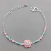 Pulseira de Prata Esterlina S925 Nova Bolha Caindo Mart Bebê Chorando Fofo Pulseira Joias de Prata Femininas Fábrica Outlet Transfronteiriça