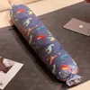Cojín de Peluche Largo Cilíndrico de Caricatura de Frutas y Dulces, Almohada Larga para Dormir las Piernas con Forro Extraíble