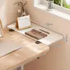 Tablero de Extensión Plegable para Escritorio Tablero de Extensión para Reposabrazos de Teclado de Escritorio de Oficina Tablero de Extensión para Alargar y Ampliar Escritorio de Computadora