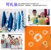 Pañuelo Cuadrado Pequeño Tie-dye y Eco-teñido Tela Blanca Pura Estudiante Jardín de Infancia Teñido Vegetal Pañuelo Eco-teñido DIY