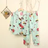 Pijama de primavera y otoño para niños y niñas, manga larga, dibujos animados, ropa de casa grande para niños y mujeres, conjunto de solapa, fabricantes, venta al por mayor