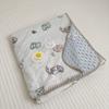 Manta de Gasa de Algodón Han Feng para Recién Nacidos Manta para Abrazar Manta para Siesta en Guardería Lavable a Máquina Manta Amity Transfronteriza