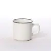 Taza de café de cerámica crema taza de gran capacidad color personalizado procesamiento de logotipo promocional regalo festivo escuela