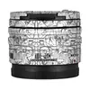 Pegatina de Dibujo Animado de Burro Errante con Película Protectora para Lente Panasonic S18-40 F4.5-6.3, Pegatina de Piel Mate