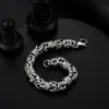 Acero de Titanio de Moda Hip-Hop Personalidad Estilo Coreano Simple de Moda Marca Pulsera para Niños Estudiante Juventud Cadena Gruesa Genial