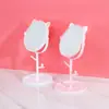 Espejo de Escritorio con Orejas de Gato, Almacenamiento, Alta Definición, Moda, Aumento, Espejo de Princesa, Tocador de Escritorio para Dormitorio, Espejo de Belleza