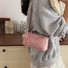 Bolso Pequeño para Mujer 2026 Nuevo Modelo Bolso de Cadena con un Toque de Lujo, Estilo de Nicho de Lujo Ligero, Bolso Acolchado de Hombro Único Cruzado Estilo Chanel