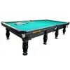Mesa de Billar Estilo Ruso, Tipo Estándar, Uso Comercial y Doméstico, Sala de Billar de Club, Mesa de Bola 8 Negra Estilo Chino, Fabricante Mayorista de Mesas de Billar