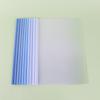 Carpeta transparente con clip de varilla A4 en forma de gota degradada para estudiantes de escuela primaria y estudiantes de secundaria, carpeta de almacenamiento de clasificación de exámenes especiales