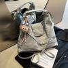 Bolsa Grande Colorida da Moda Feminina 2025 Nova Moda Mochila para o Dia a Dia Bolsa Tote de Ombro Multifuncional de Alta Qualidade
