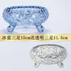Cinzeiro grande de vidro, cristal estilo europeu, criativo, estiloso, personalizado, adequado para sala de estar, quarto, escritório, KTV, hotel