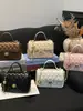 Bolso Pequeño de Moda Transfronterizo, Bolso Versátil de Hombro y Cruzado, Bolso de Cadena Acolchado de Alta Gama, Bolso Minimalista de Nicho para Mujer