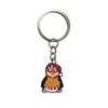 Llavero Creativo de Merchandising de Series de TV Americanas, Llavero Personalizado de Dibujos Animados de Goma Suave de PVC, Colgante para Bolso, Adorno para Llave de Coche, Accesorio