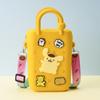 Bolsa de Silicona con Cremallera de Agujeros Bolso de Mano de Verano para la Arena Bolso de Agujeros Colorido Bolso de Playa DIY Bolso de Gelatina