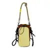 Cross2026 Verão Novo Casual Cordão Pequena Bolsa Quadrada Cor Sólida Bolsa de Pano Bolsa para Celular Bolsa de Ombro Único Bolsa Transversal Feminina