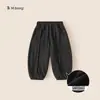 Ropa para Niños Bangxuan Pantalones Deportivos para Niños Invierno Más Terciopelo Pantalones Largos para Niñas Sueltos Versátiles Pantalones Cortos para Niños Pequeños Pantalones para Niños