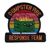 Patches com logo bordado para uso externo, insígnias bordadas, emblemas bordados, patches de tecido, mercadorias transfronteiriças, patches de Velcro